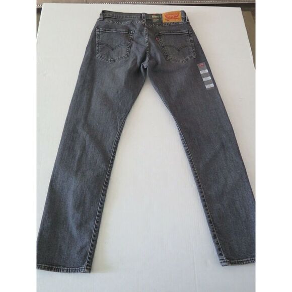 Levi 510 Mens Sz 34"x34" Skinny Faded Washed Black Jeans Stretch Pants $89 - Picture 3 of 6
